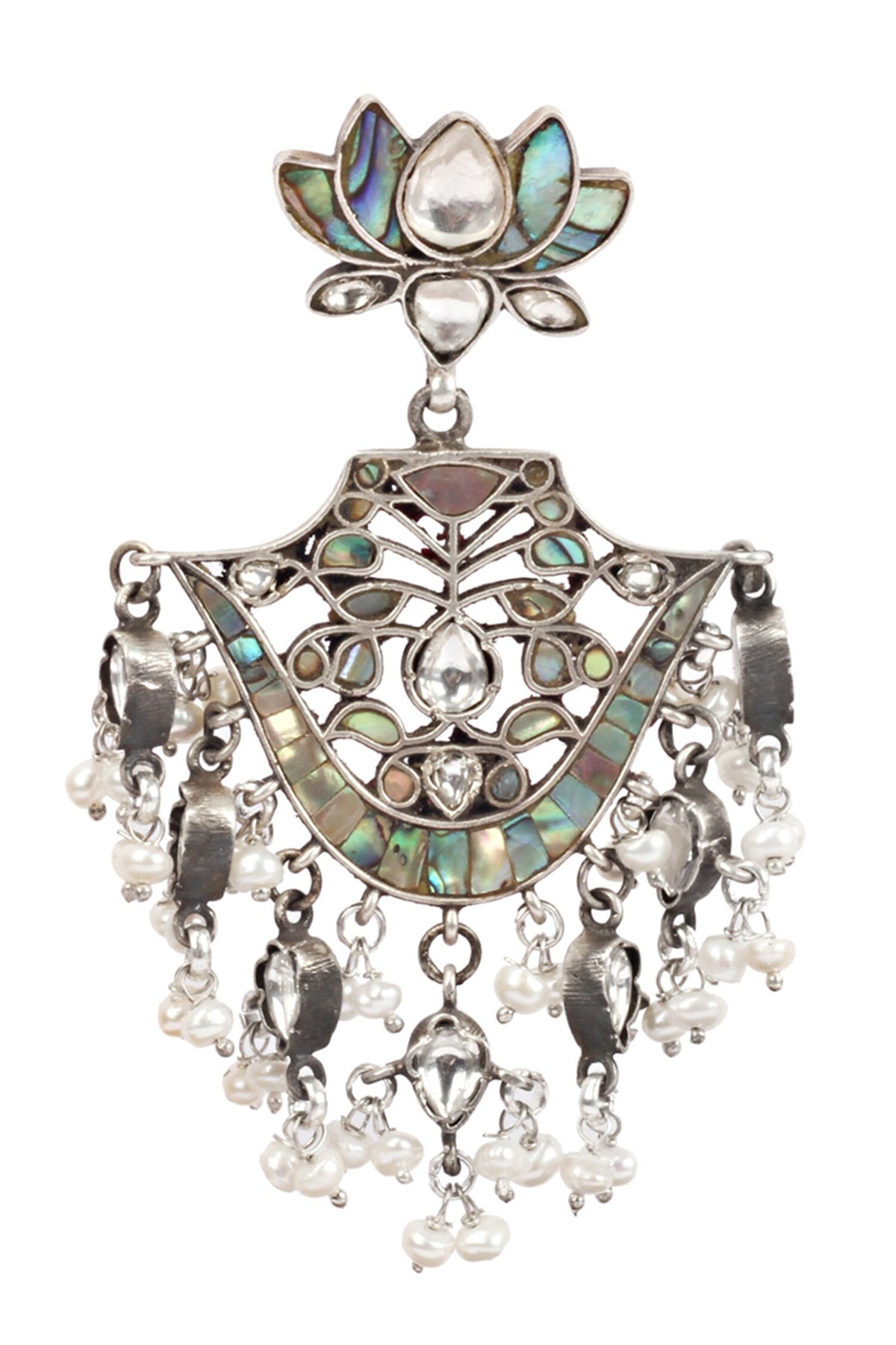 Handcrafted Bead Drop Dangler Earrings 