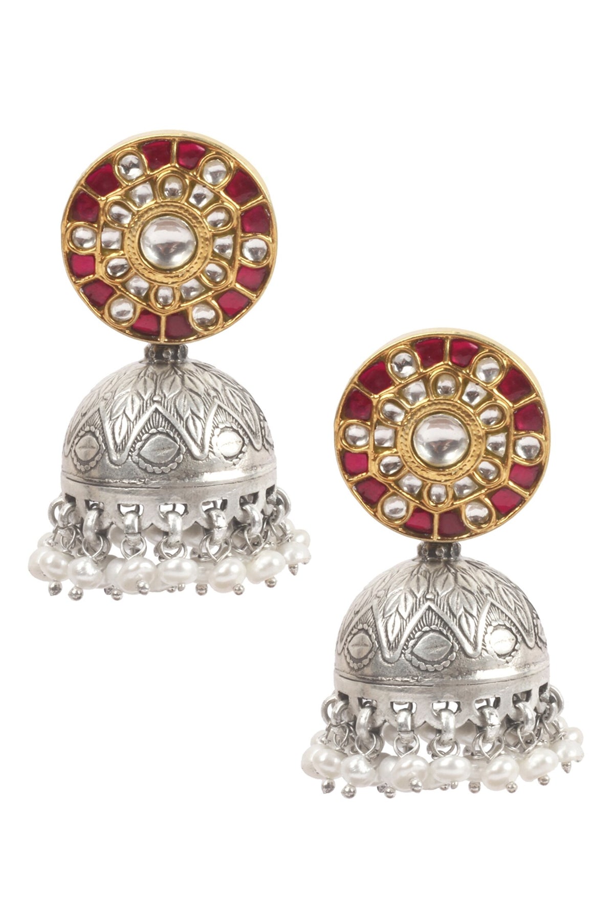 Handcrafted Bead Drop Jhumkas 