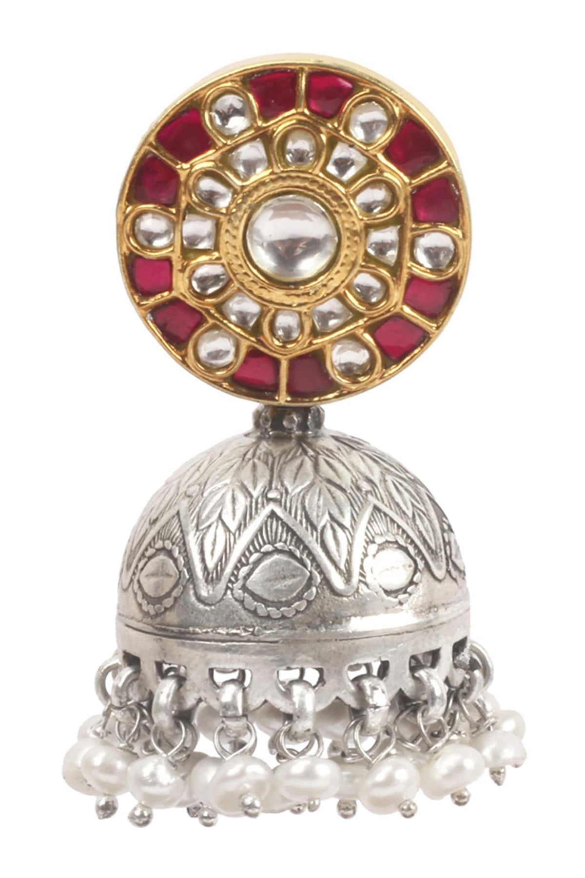 Handcrafted Bead Drop Jhumkas 