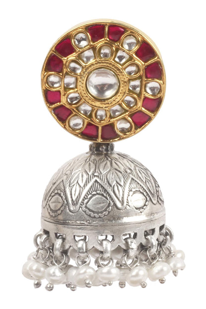 Handcrafted Bead Drop Jhumkas 