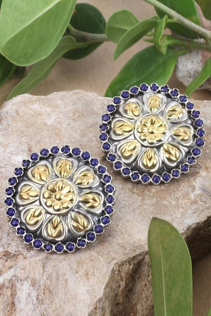 Circular Carved Studs 