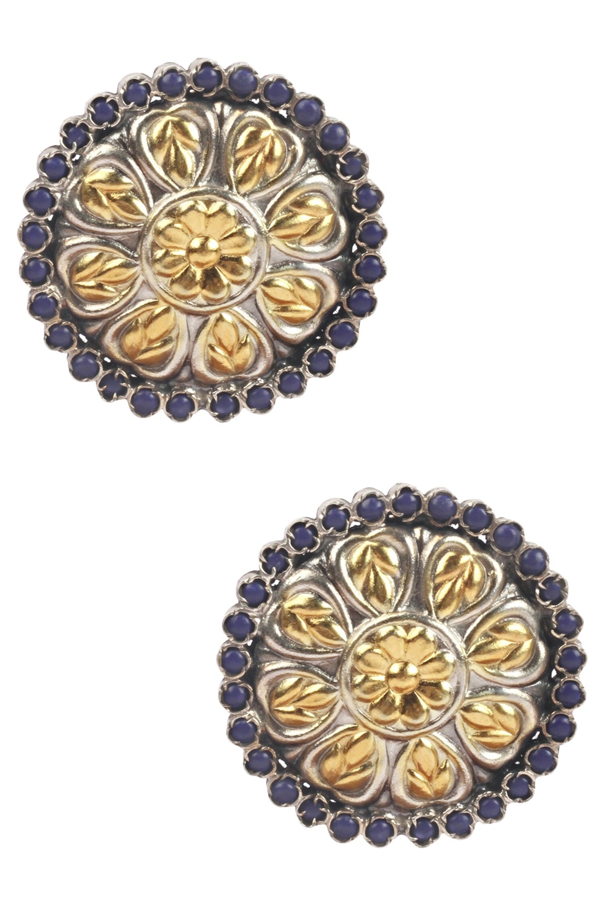 Circular Carved Studs 