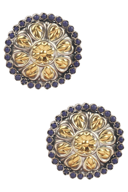 Circular Carved Studs 