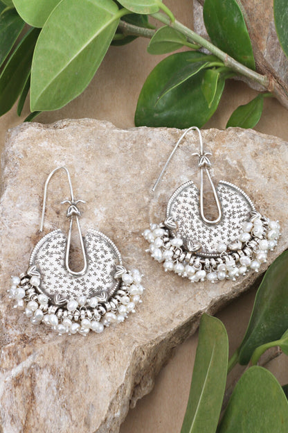 Bead Drop Dangler Earrings 