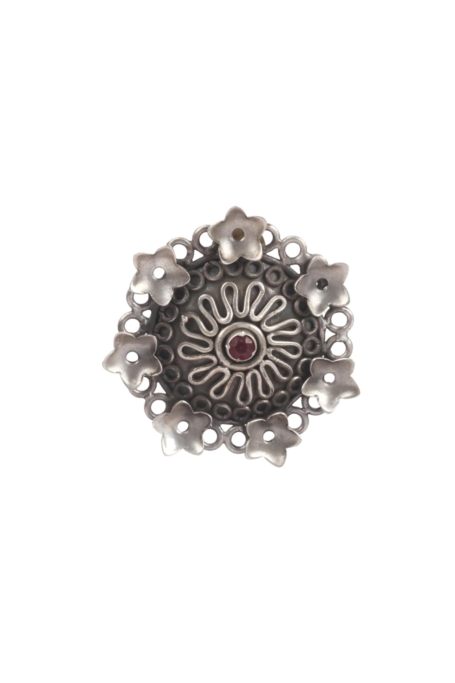 Handcrafted Floral Studs 