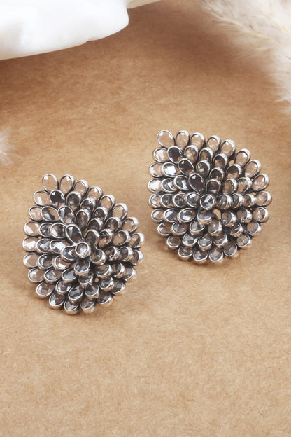 Leaf Carved Studs 