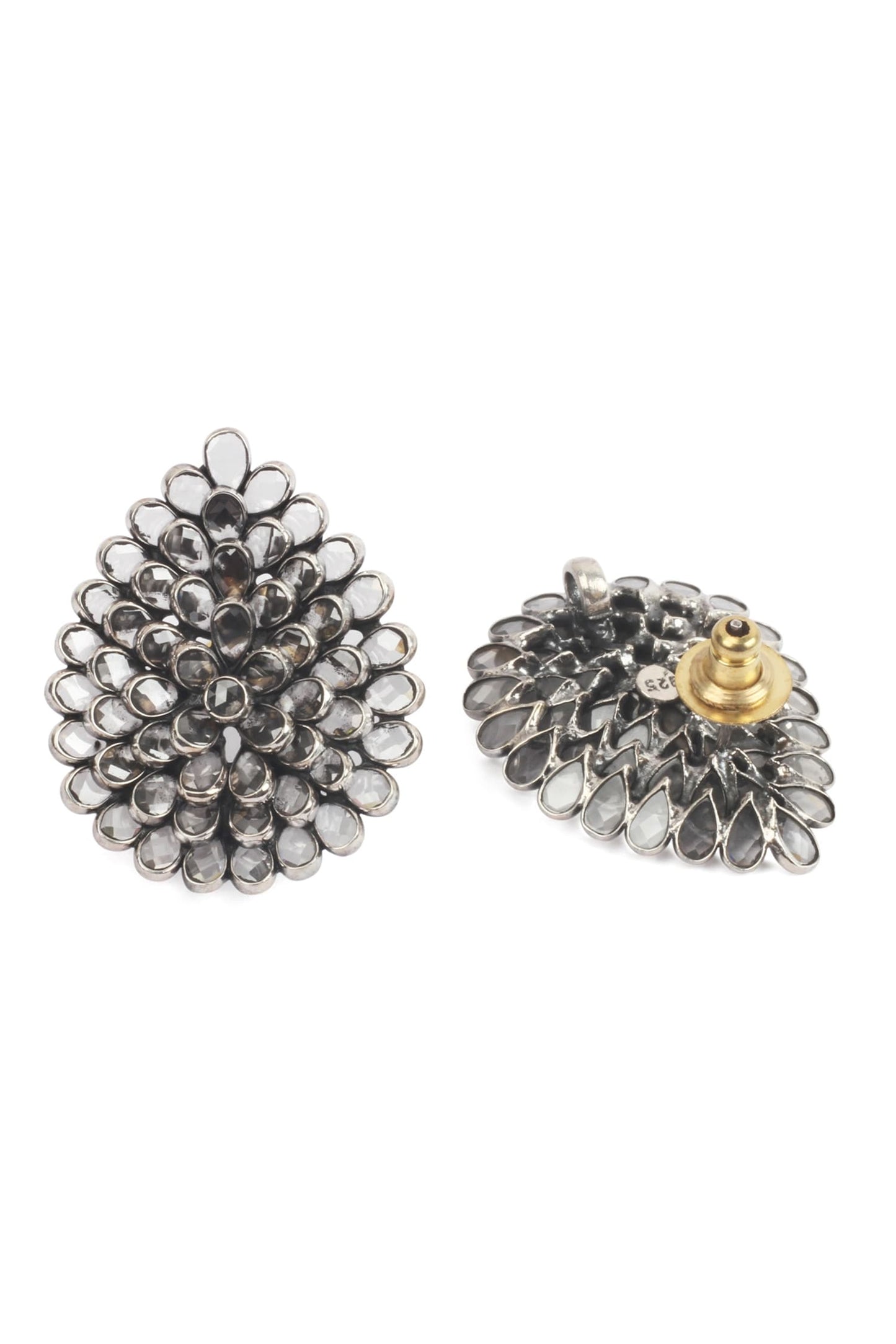 Leaf Carved Studs 