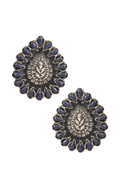 Leaf Carved Studs 