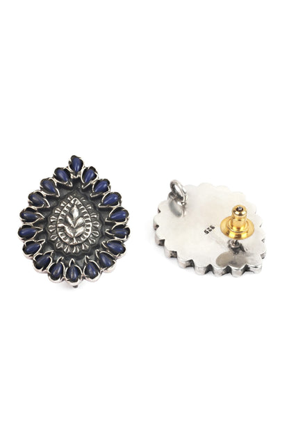 Leaf Carved Studs 