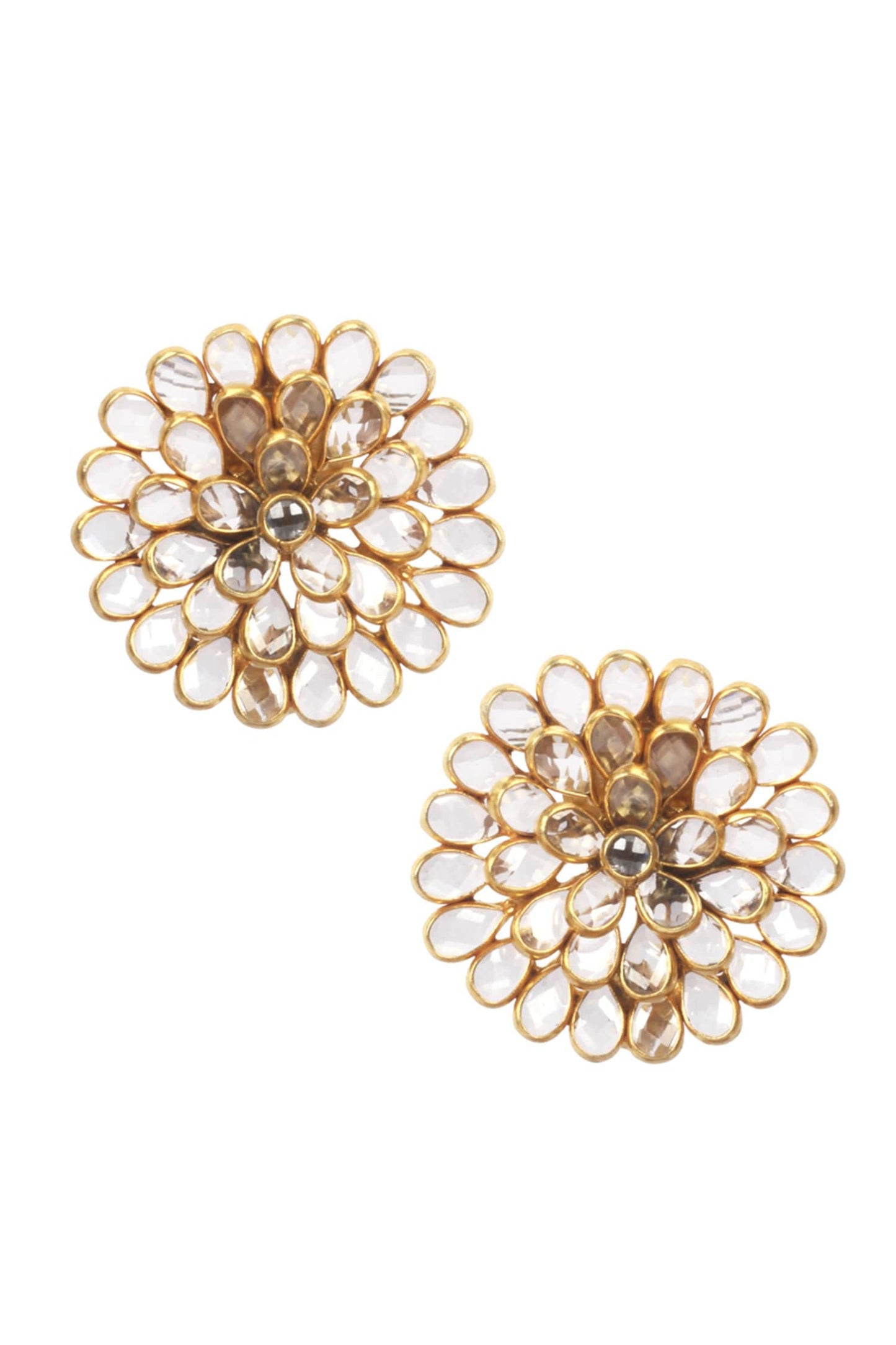 Leaf Carved Studs 