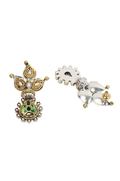 Carved Dangler Earrings 