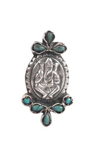 Temple Motif Handcrafted Earrings 