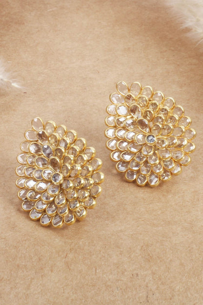 Leaf Carved Studs 