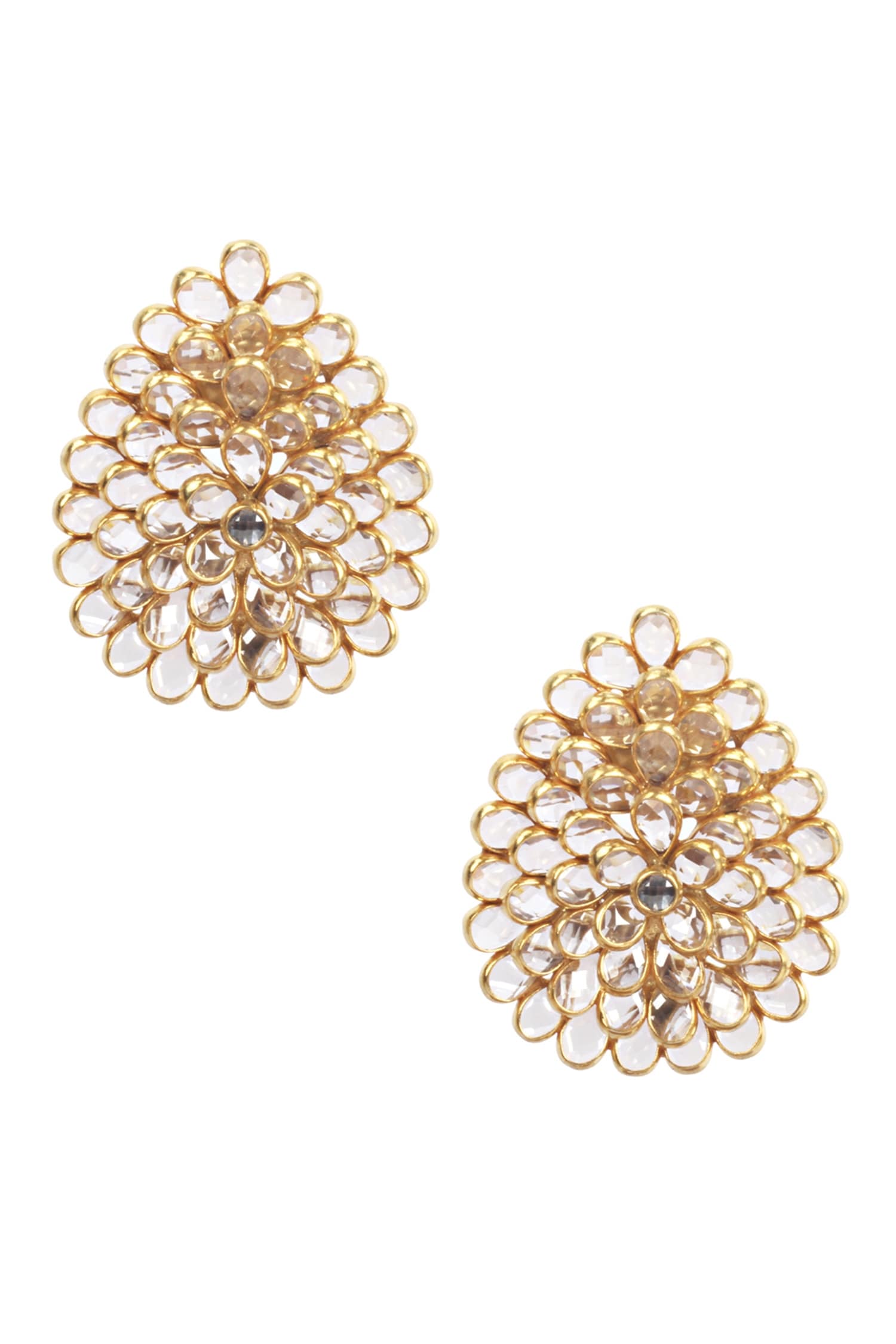 Leaf Carved Studs 