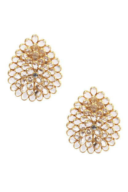 Leaf Carved Studs 