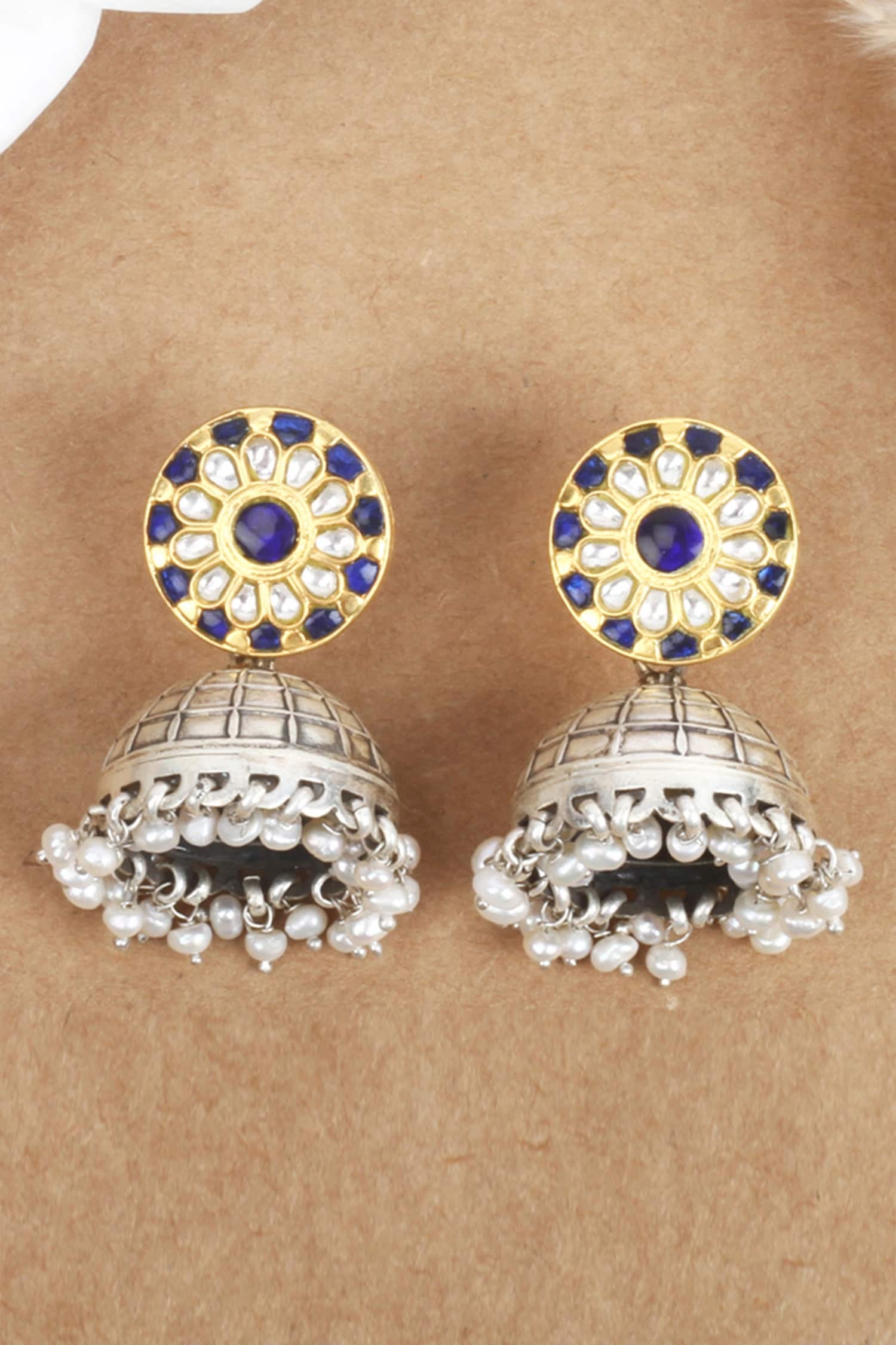 Bead Drop Jhumkas 