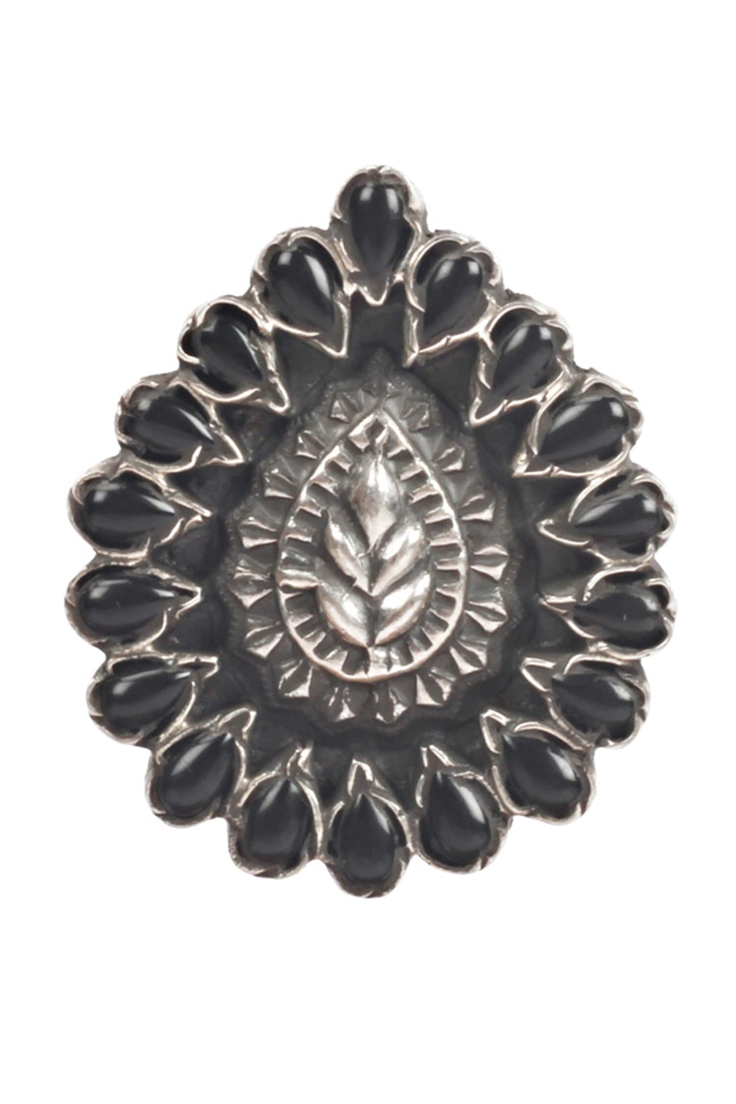 Leaf Carved Studs 
