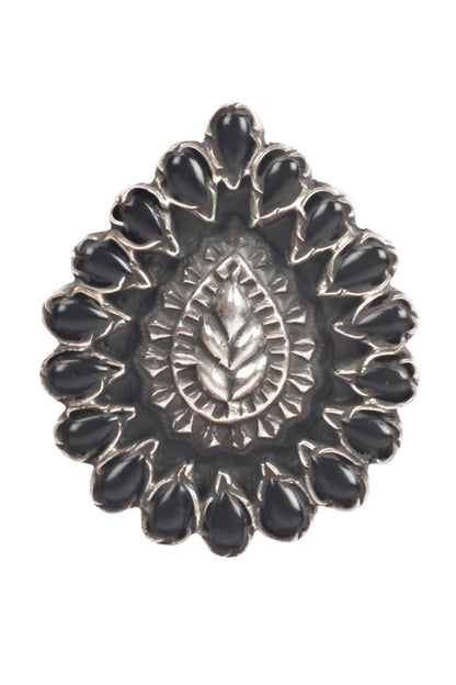 Leaf Carved Studs 