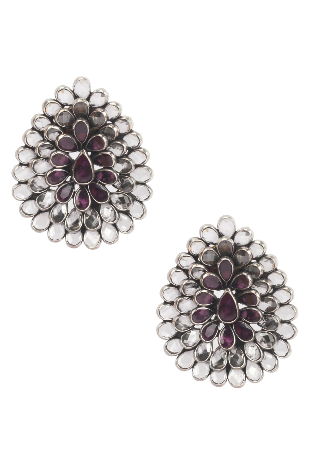 Leaf Carved Studs 