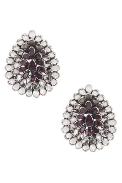 Leaf Carved Studs 