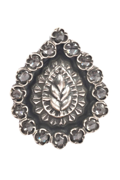 Leaf Carved Studs 