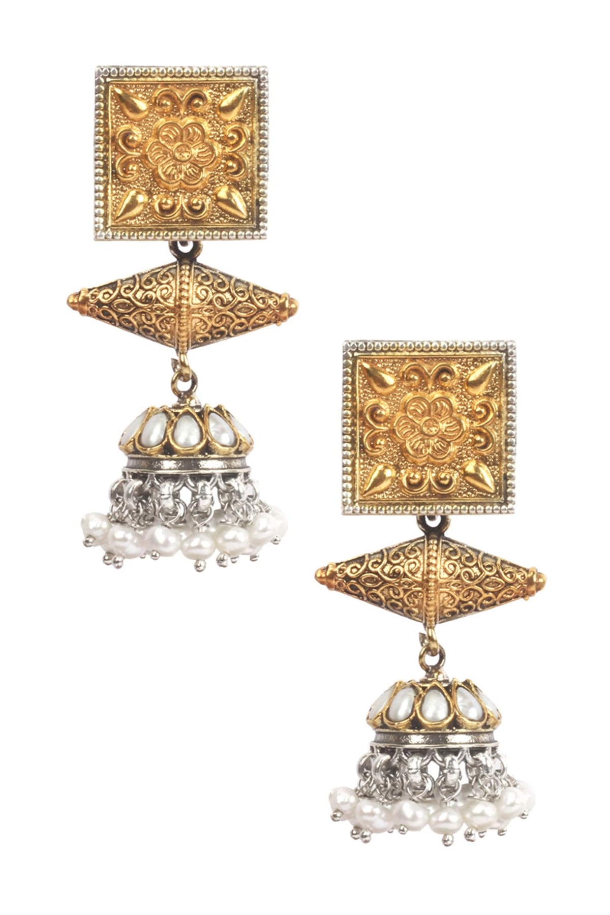 Bead Drop Dangler Earrings 