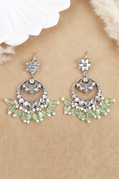 Handcrafted Hoop Danglers 