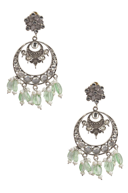 Handcrafted Hoop Danglers 