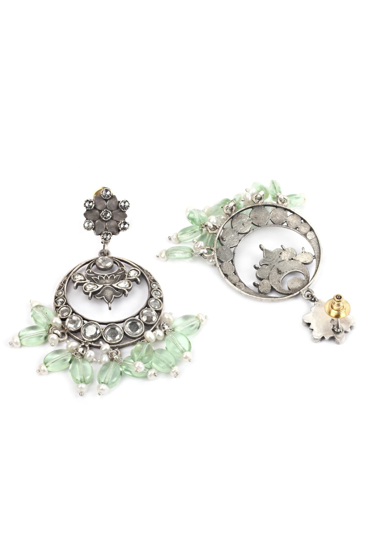 Handcrafted Hoop Danglers 