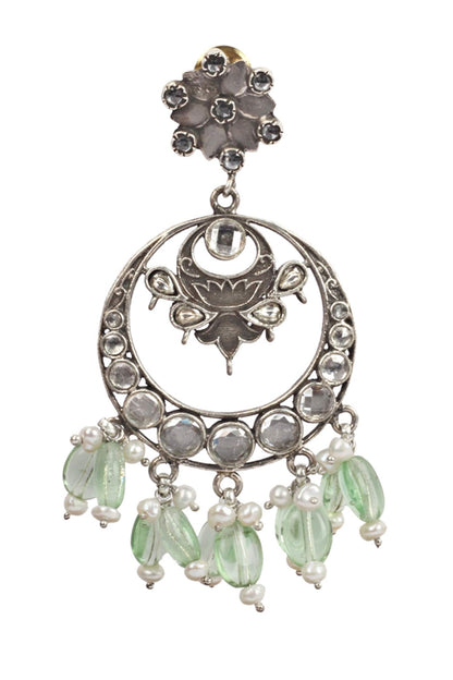 Handcrafted Hoop Danglers 