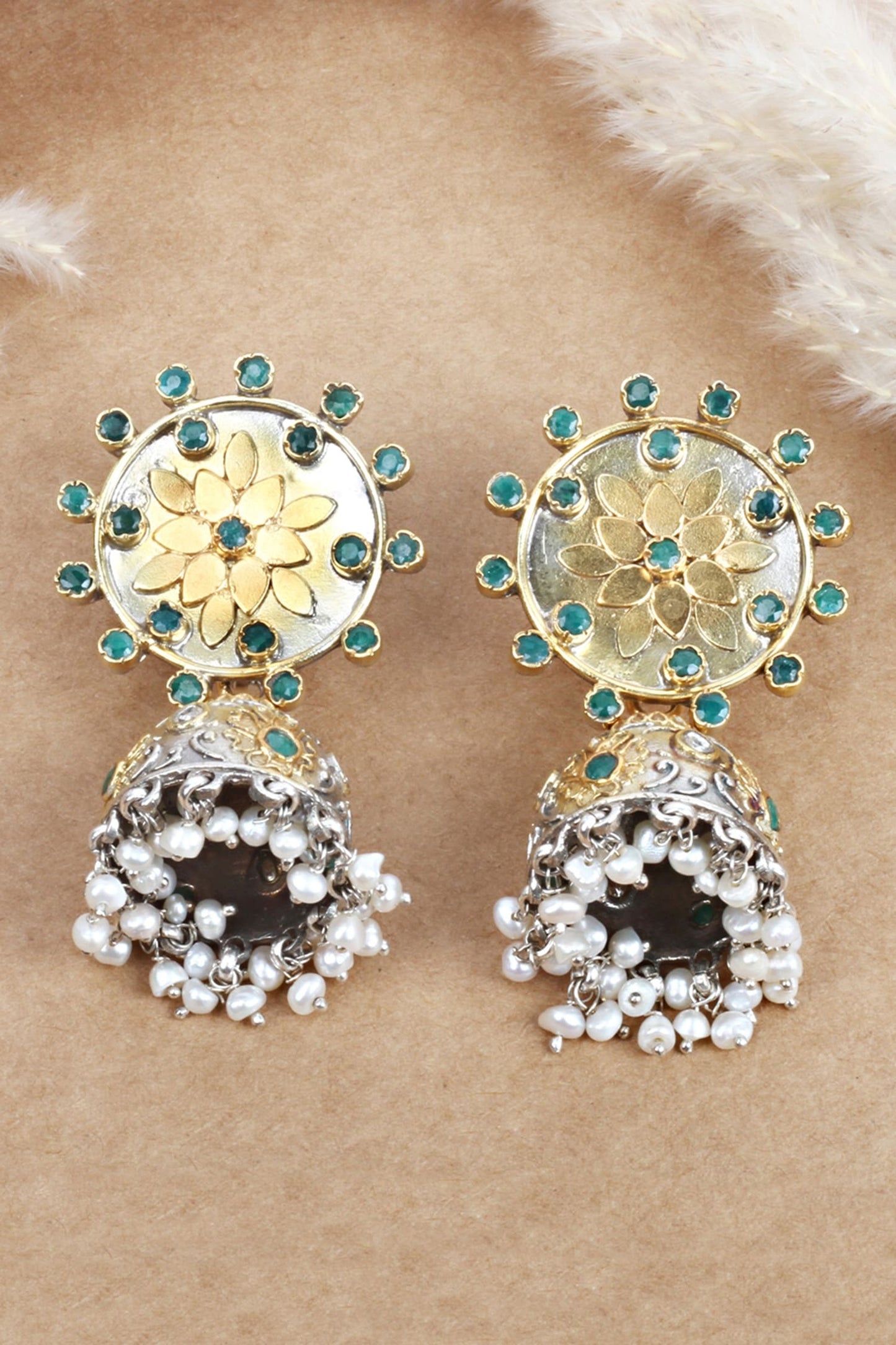 Handcrafted Jhumkas 