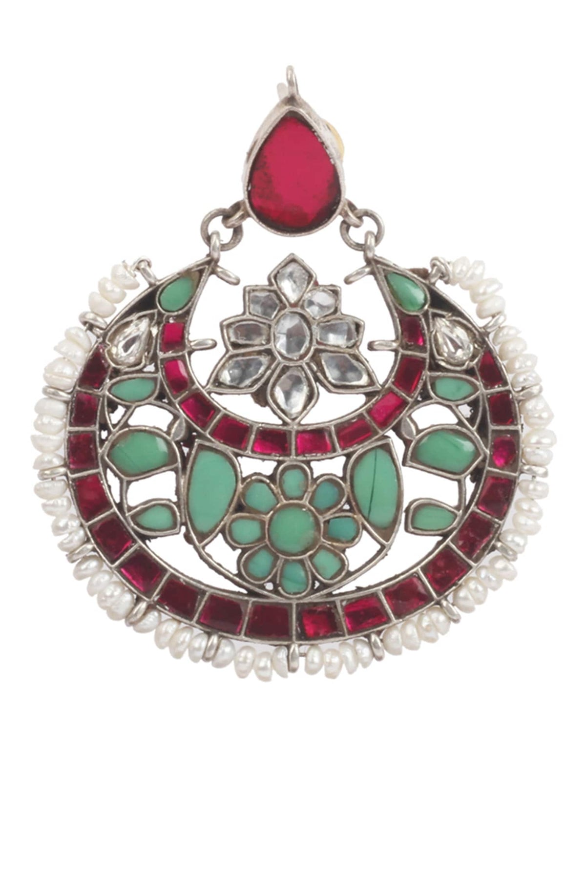 Handcrafted Chandbali Earrings 
