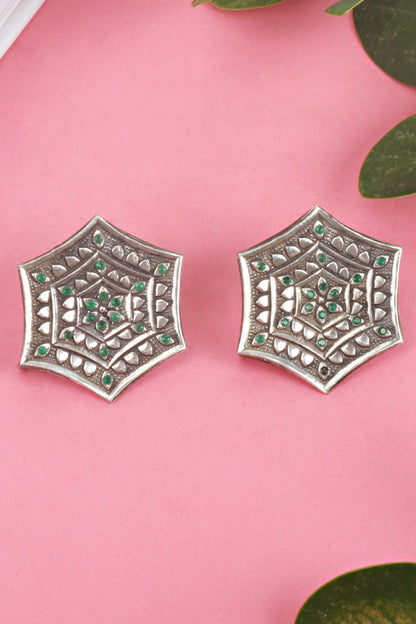 Handcrafted Stud Earrings 