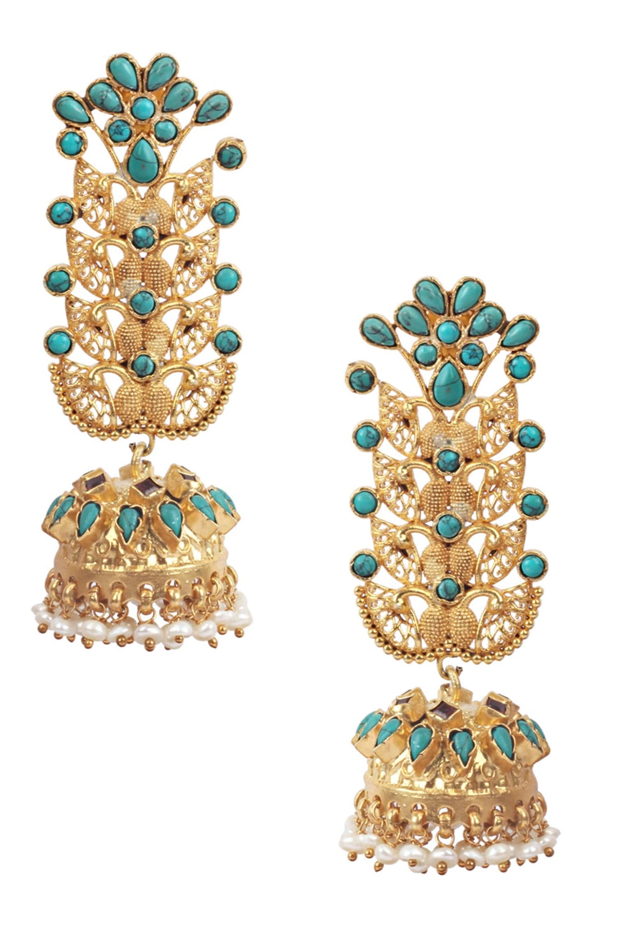 Handcrafted Long Jhumkas 