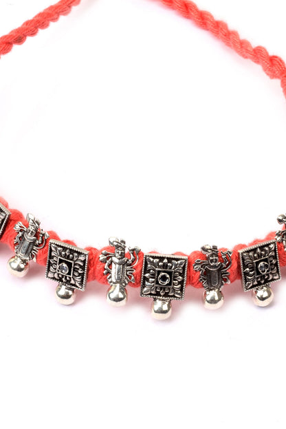 Carved Handcrafted Necklace 