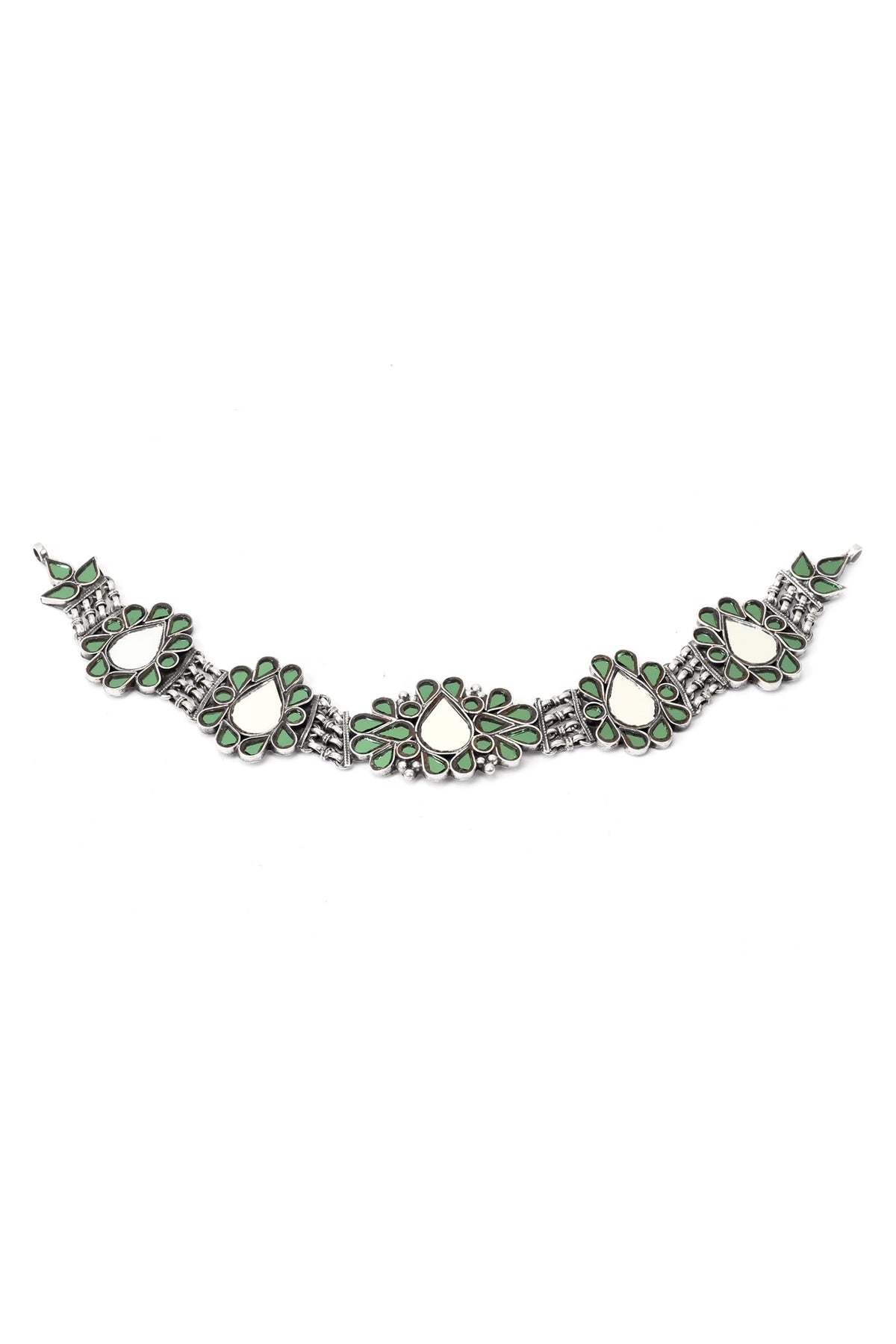 Teardrop Motif Choker 