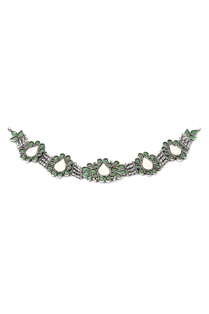 Teardrop Motif Choker 