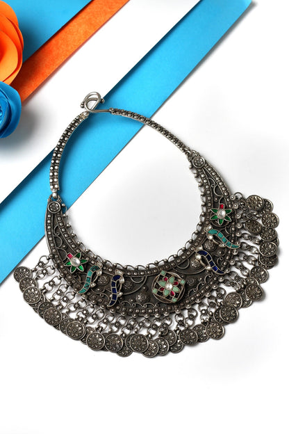 Handcrafted Carved Choker 