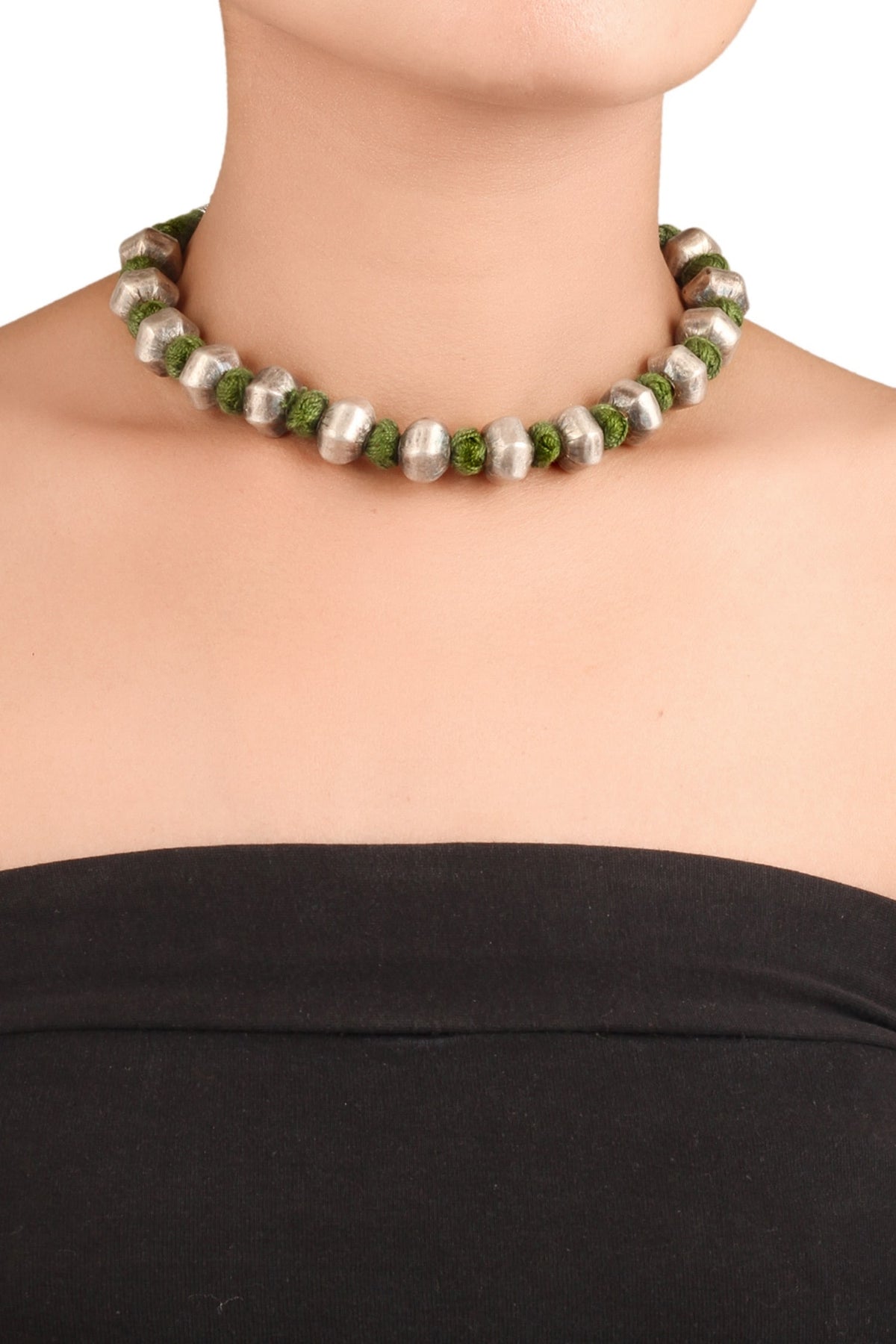 Handcrafted Beaded Necklace 
