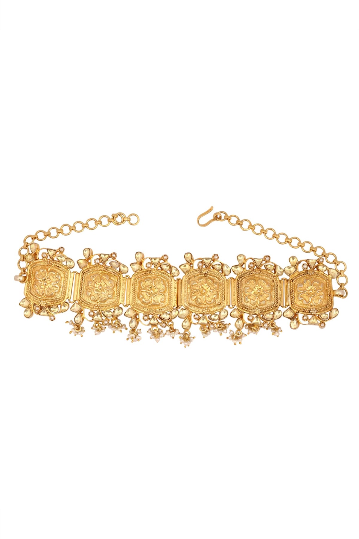 Handcrafted Carved Choker 
