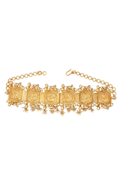 Handcrafted Carved Choker 