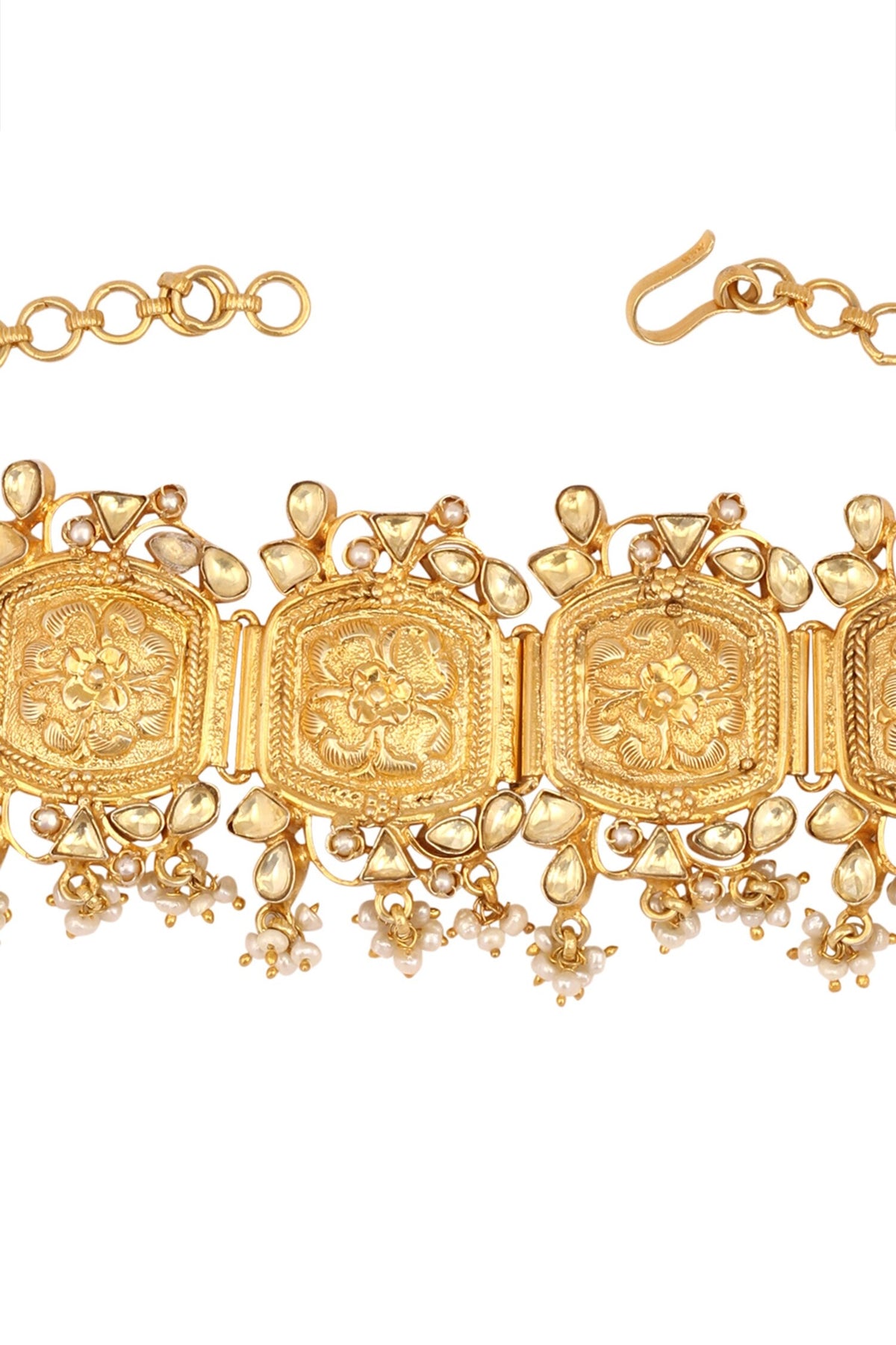 Handcrafted Carved Choker 