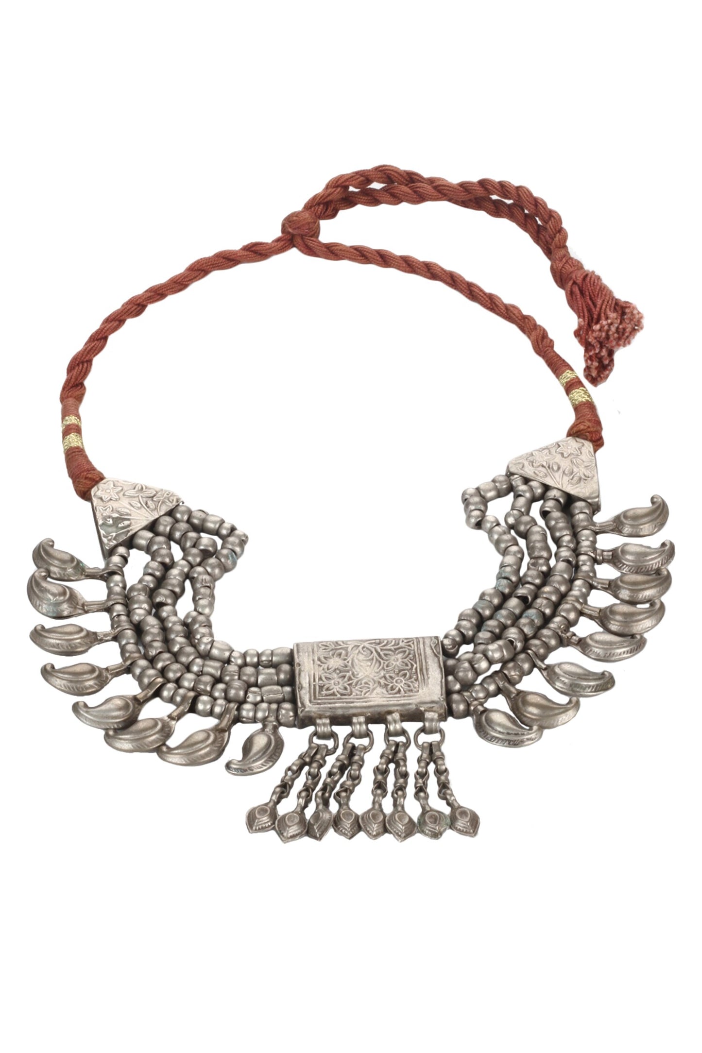 Handmade Layered Bead Choker 