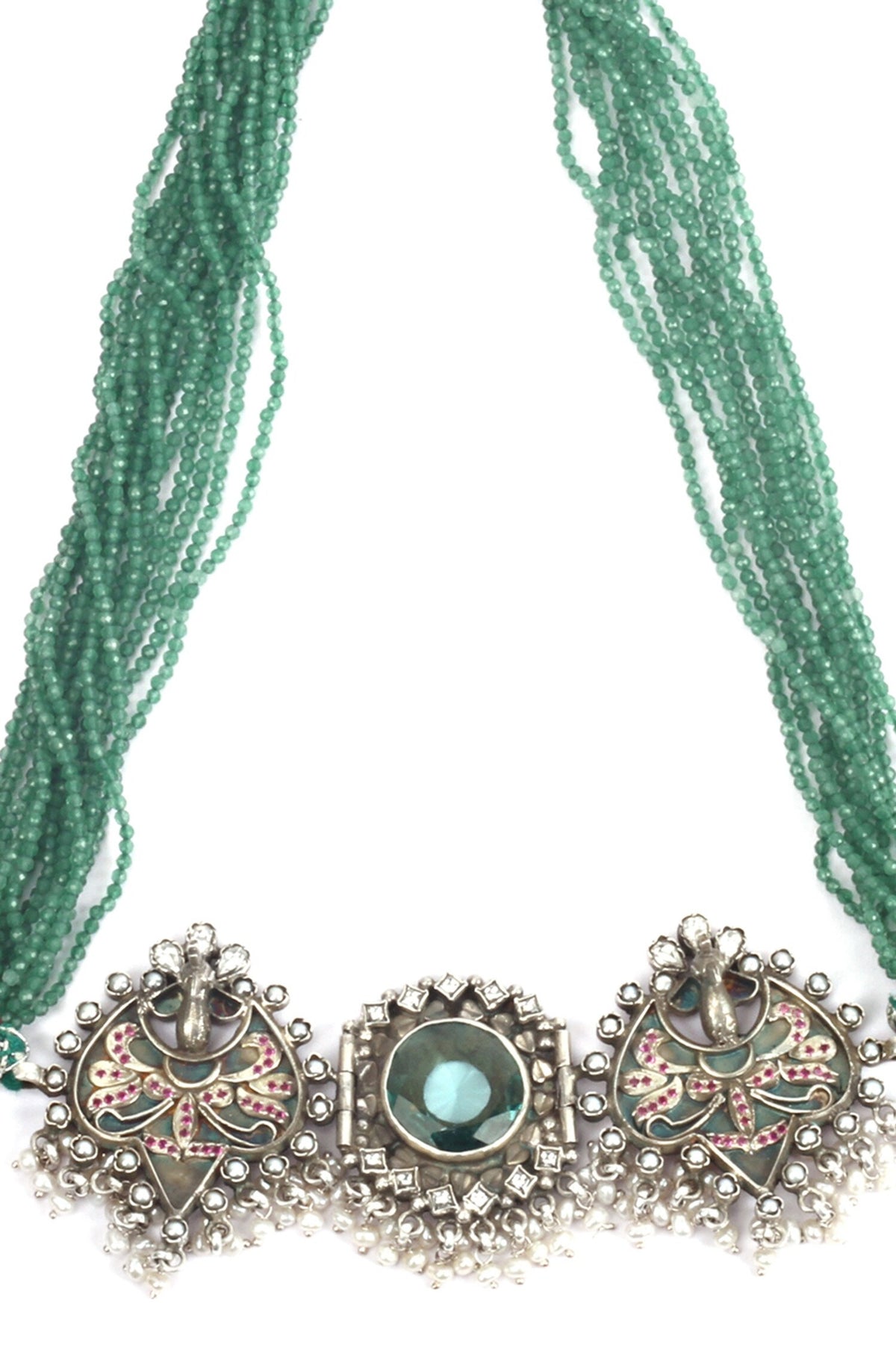 Layered Beaded Necklace 