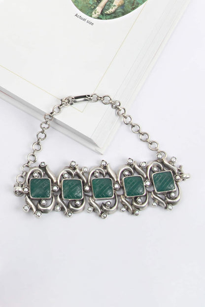Stone Embellished Choker 