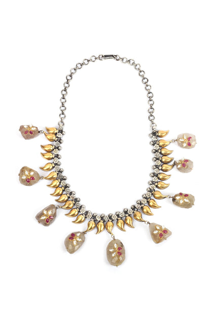 Stone Drop Necklace 