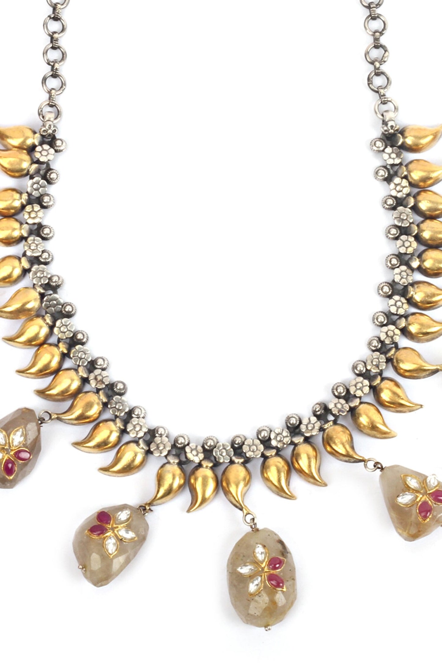 Stone Drop Necklace 
