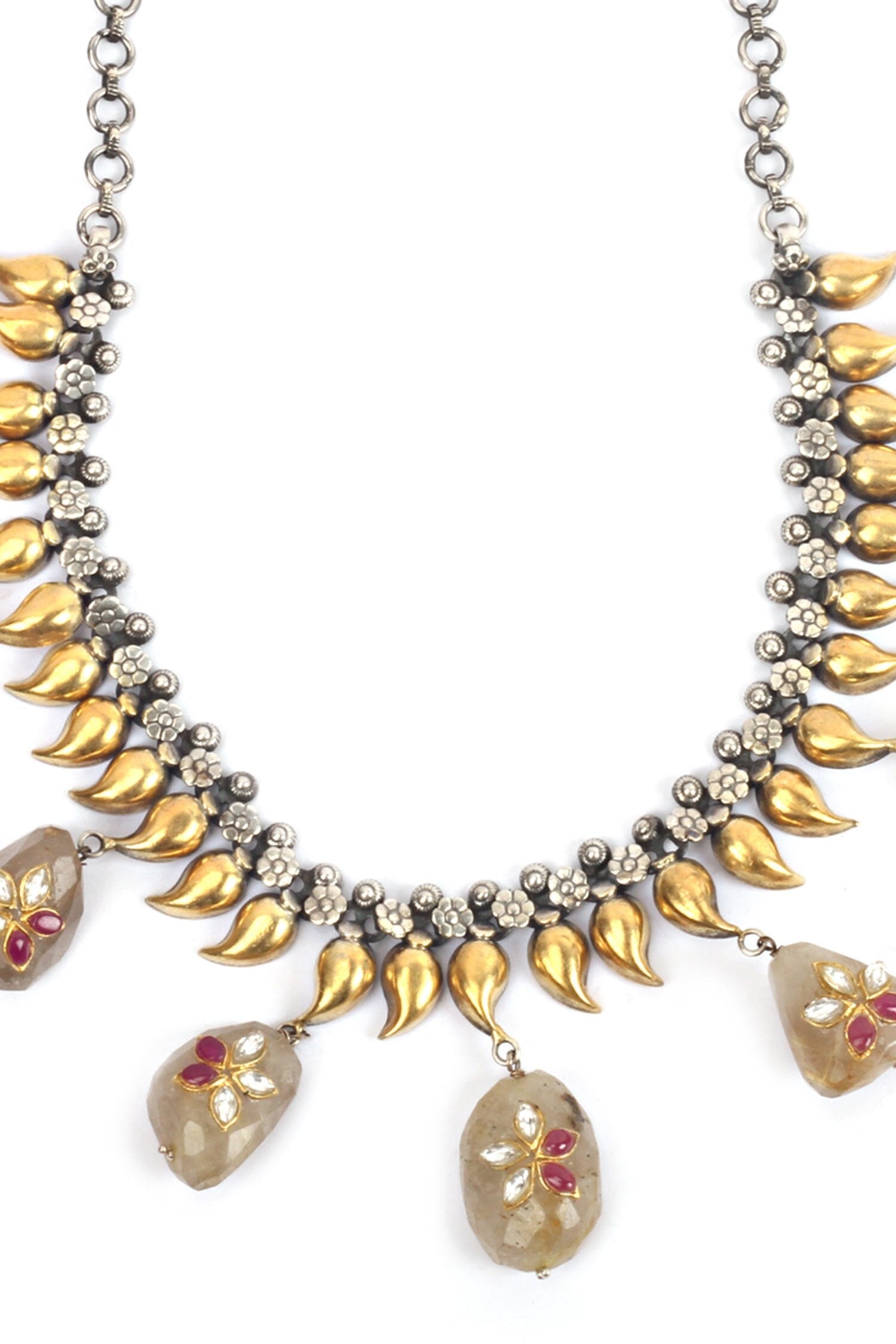 Stone Drop Necklace 