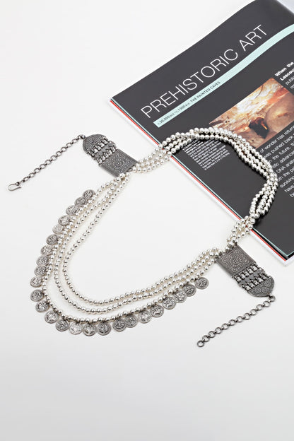 Layered Beaded Necklace 