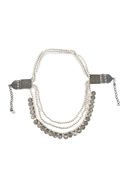 Layered Beaded Necklace 
